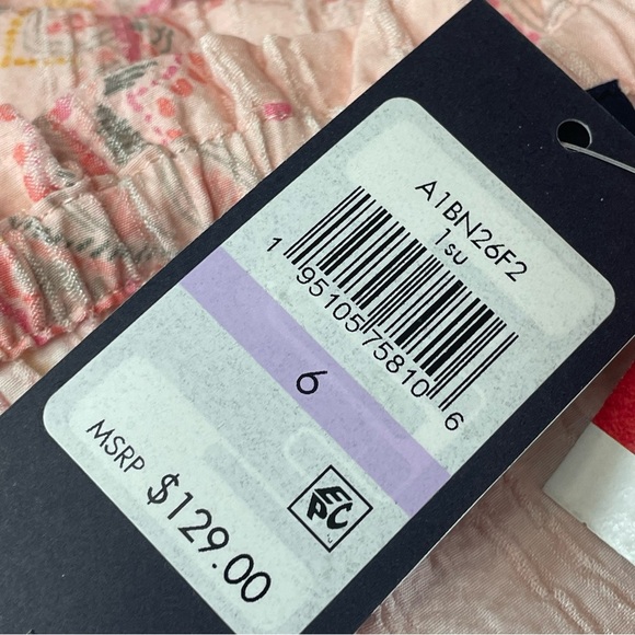 Tommy Hilfiger Womens Marlo Pink Paisley Calf Daytime Midi Dress NWT size 6 - Picture 10 of 11